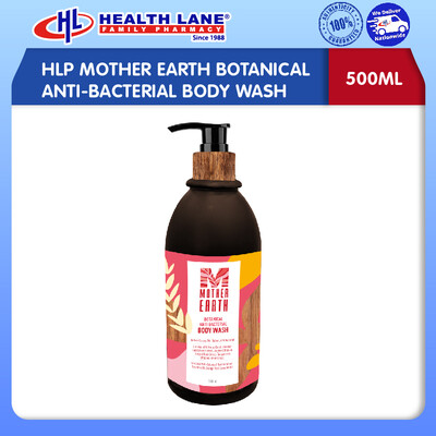 HLP MOTHER EARTH BOTANICAL ANTI-BACTERIAL BODY WASH (500ML)